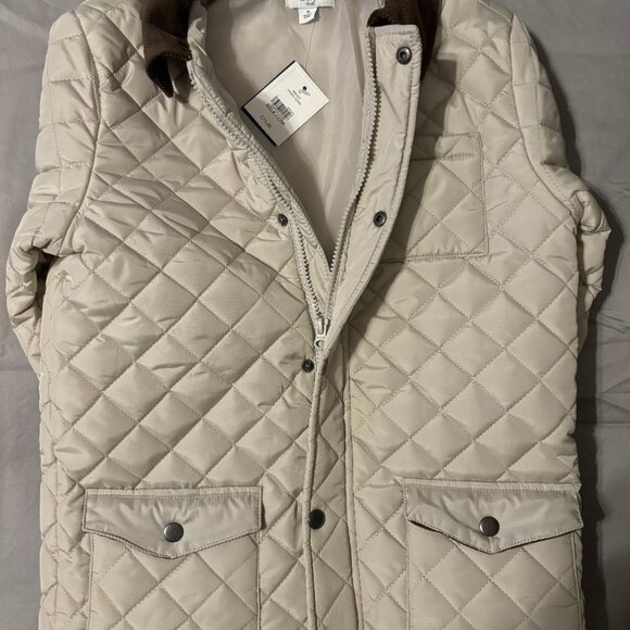 Crown & Ivy Kids (M) Stone Soho Coat - Picture 4 of 5